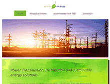 Tablet Screenshot of greenenergy.ae
