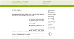 Desktop Screenshot of greenenergy.in