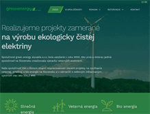 Tablet Screenshot of greenenergy.sk